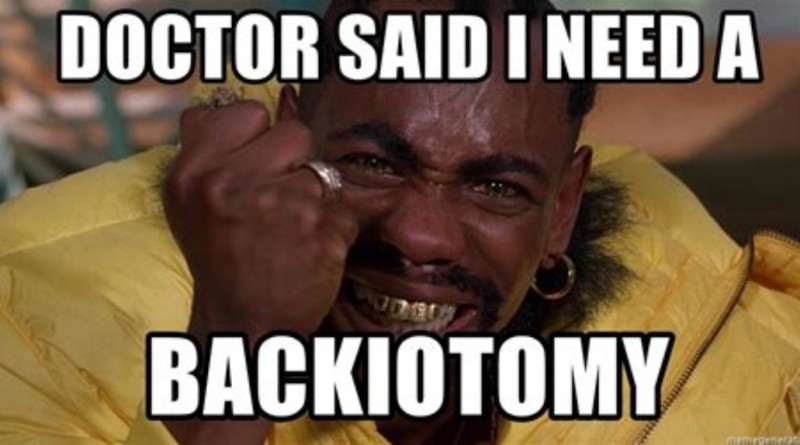 Backiotomy