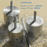 Egzoset's Cust. VG Pipe - Metal Tops & Quarter inch Pilot rods